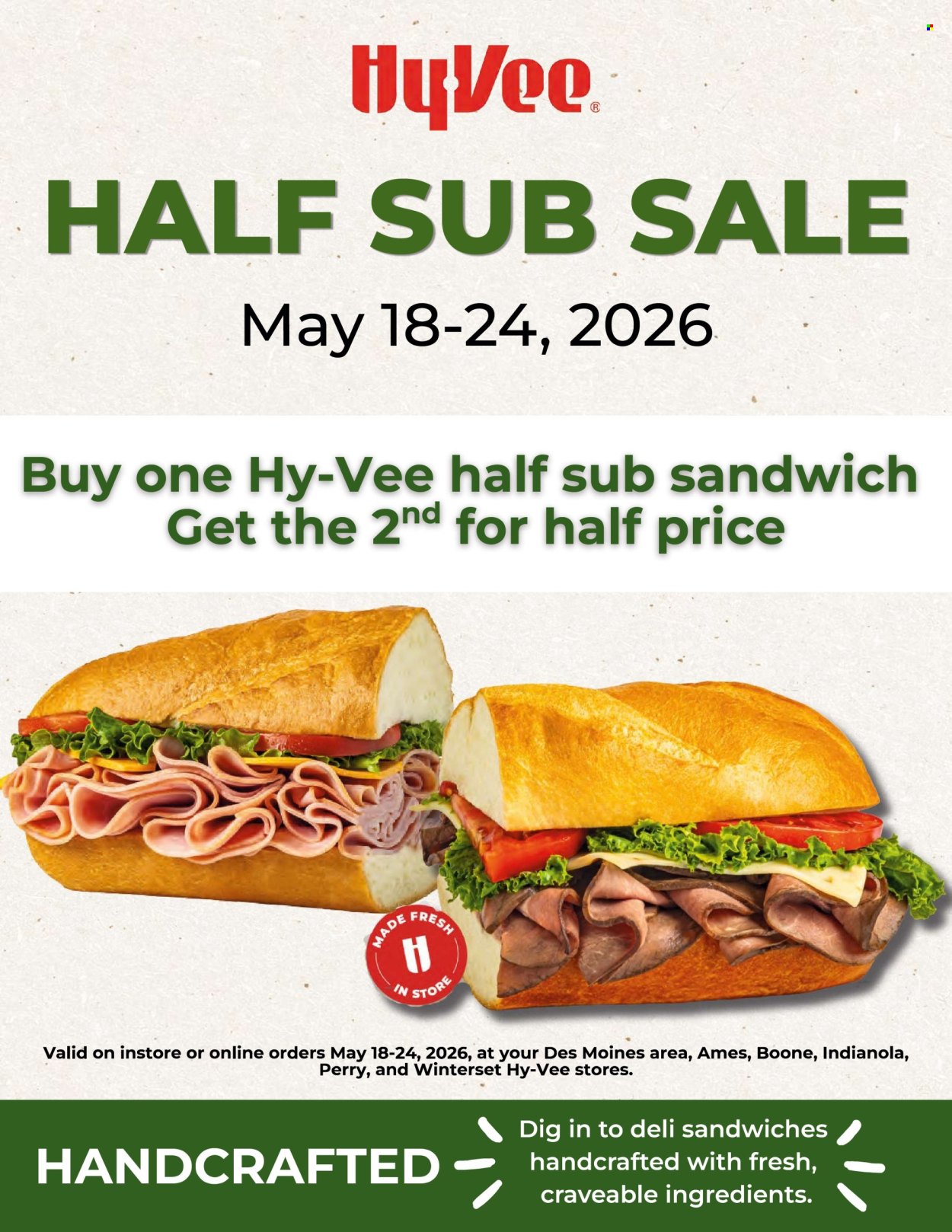 Hy-Vee ad - 05/18/2026 - 05/24/2026. Page 1