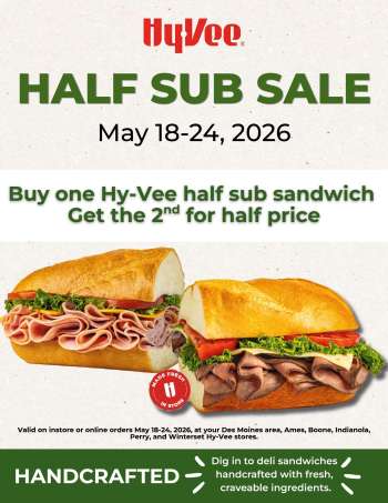 Hy-Vee Flyer - 05/18/2026 - 05/24/2026.