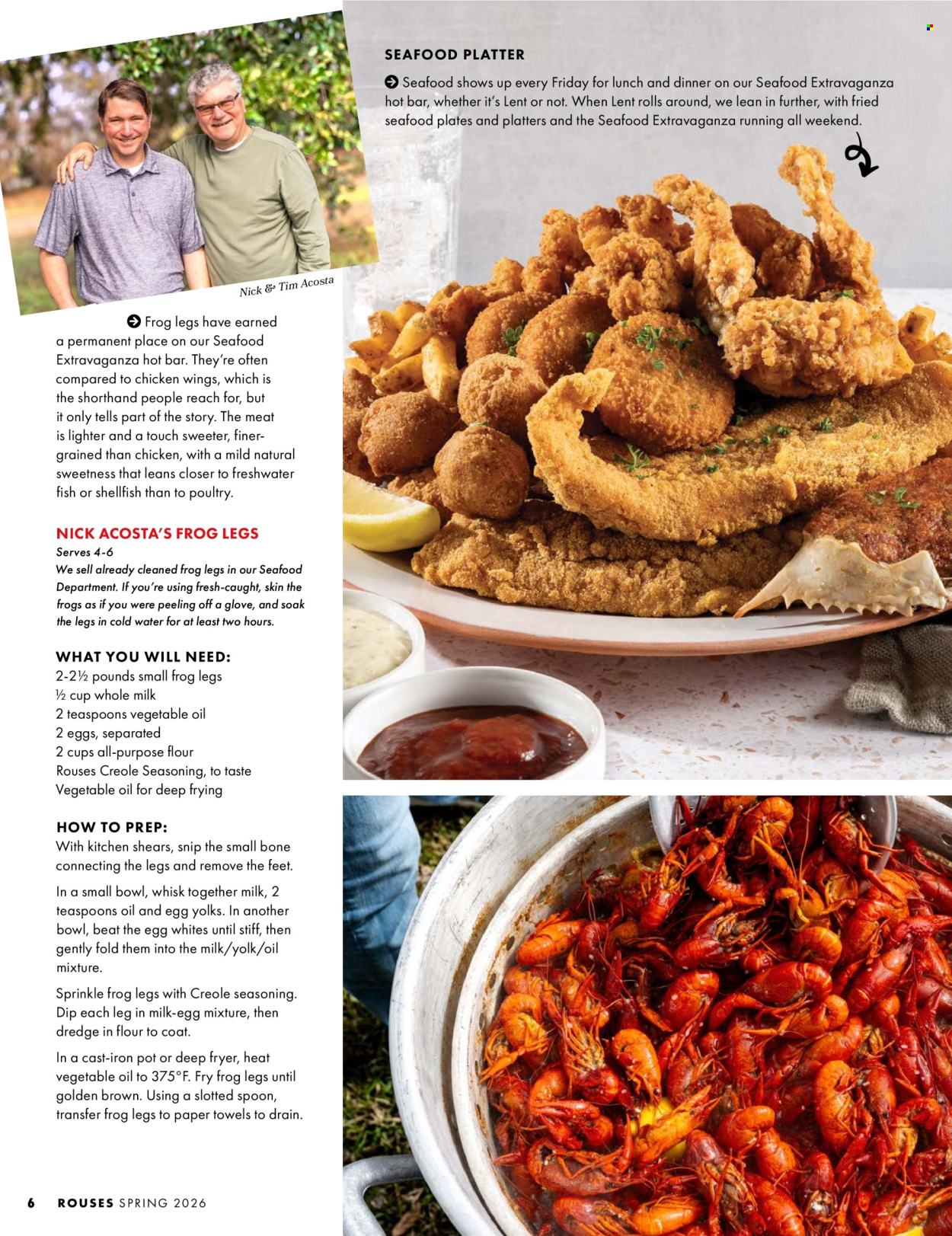 Rouses Markets ad. Page 8