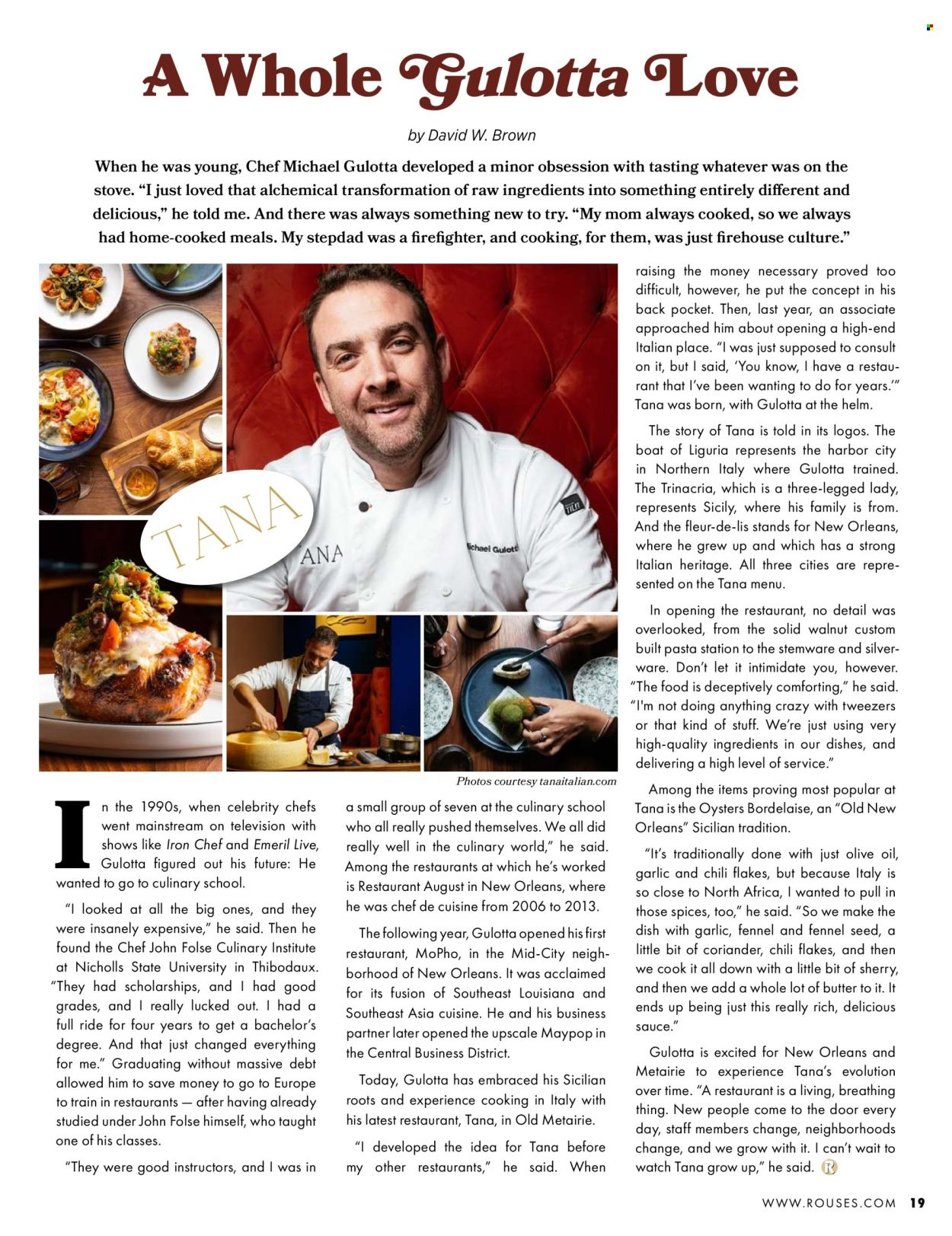 Rouses Markets ad. Page 21