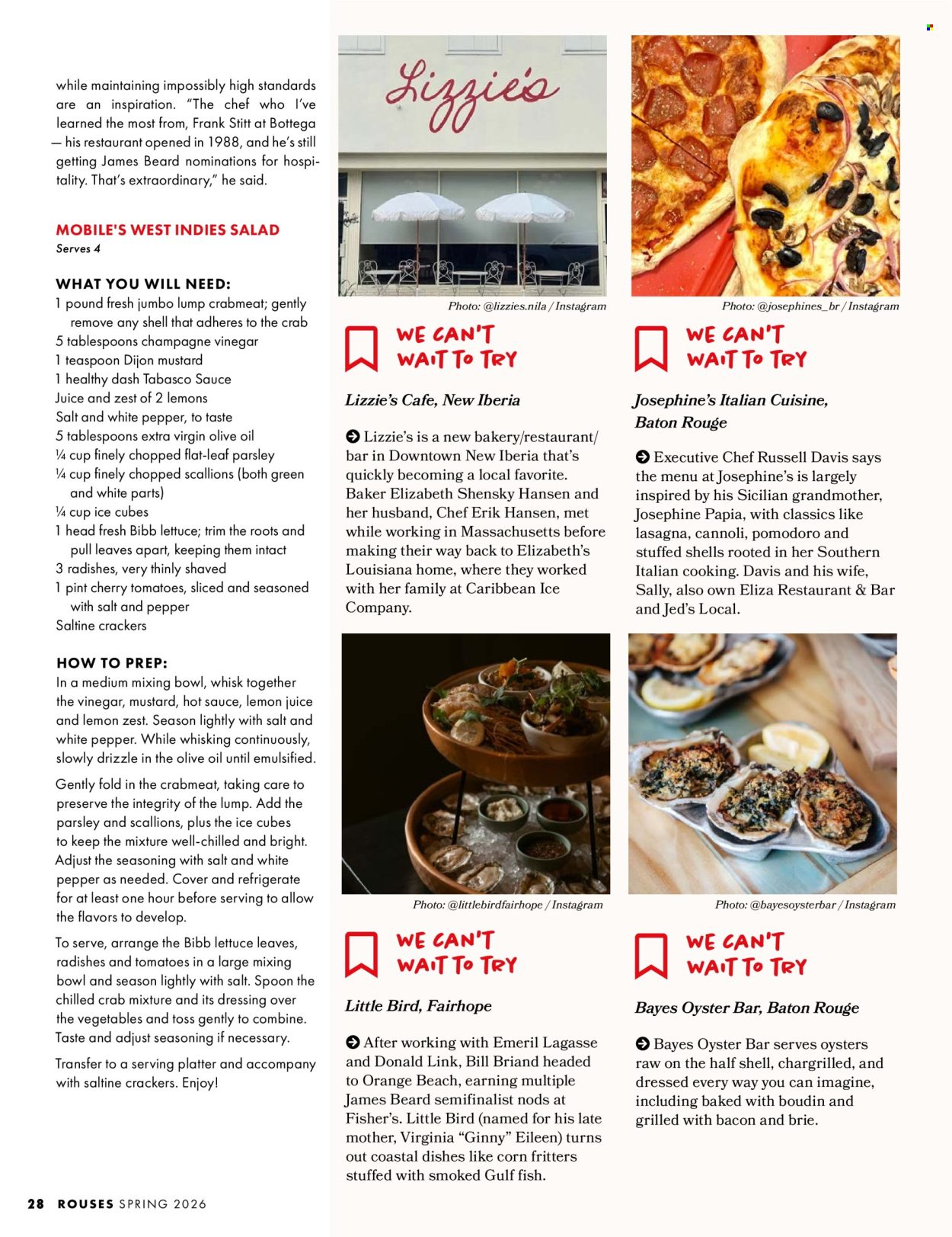 Rouses Markets ad. Page 30