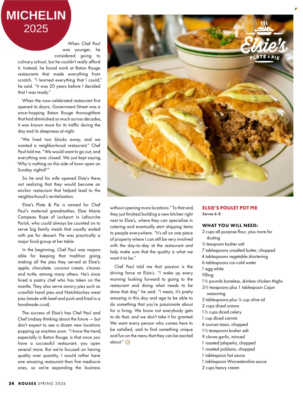 Rouses Markets ad. Page 36