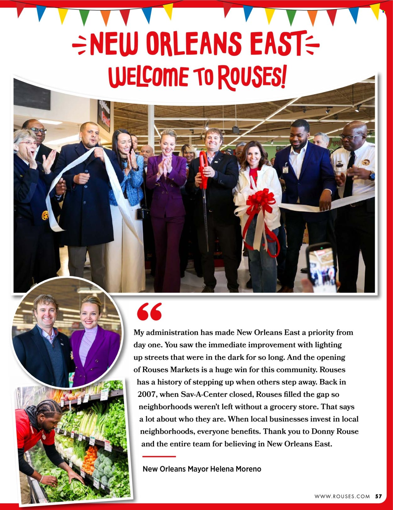 Rouses Markets ad. Page 59