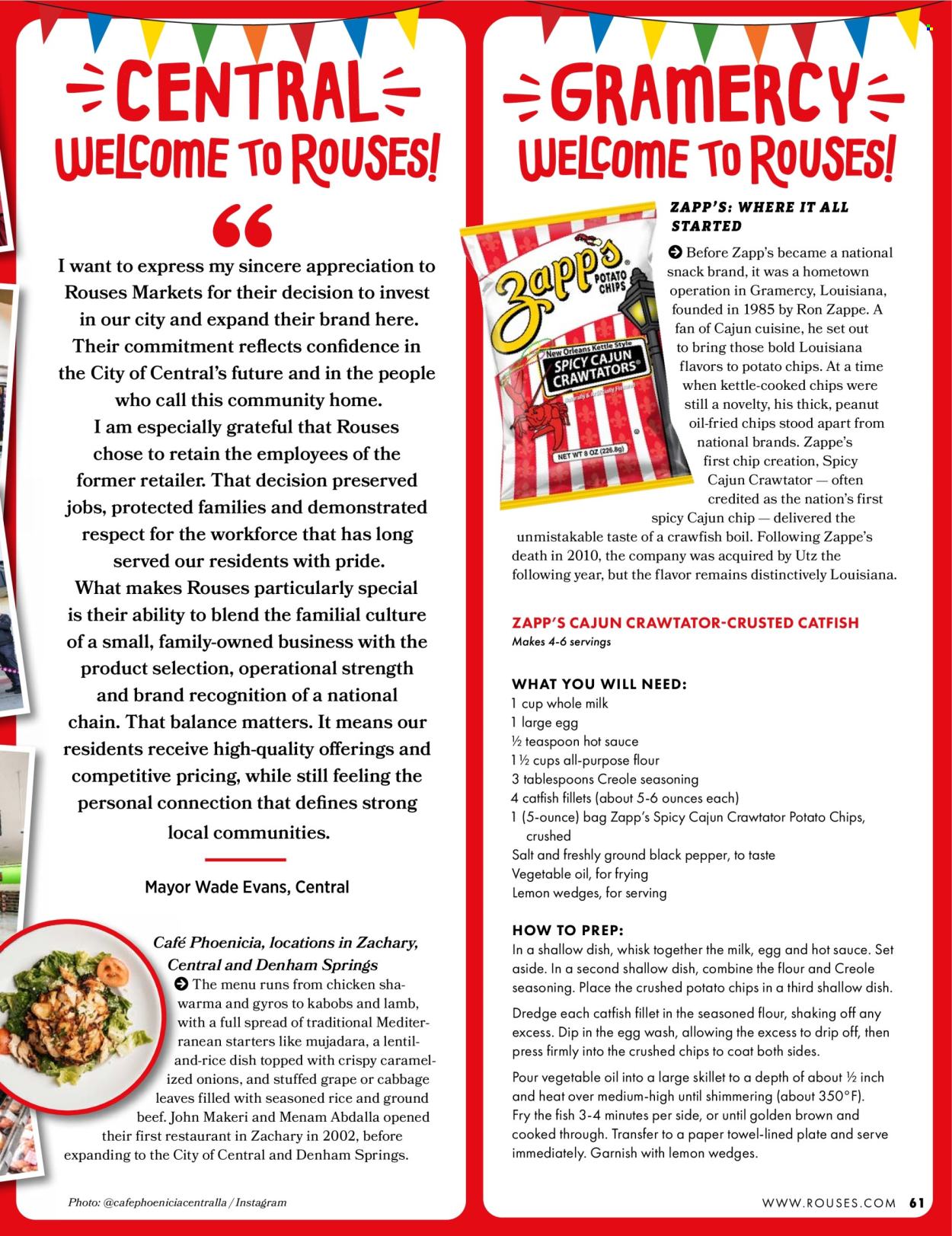 Rouses Markets ad. Page 63
