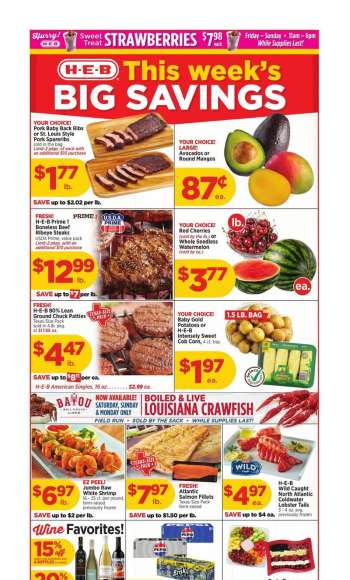 H-E-B Flyer - 05/20/2026 - 05/26/2026.