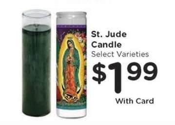 St. Jude Candle