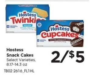 Hostess Snack Cakes