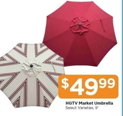 HGTV Market Umbrella