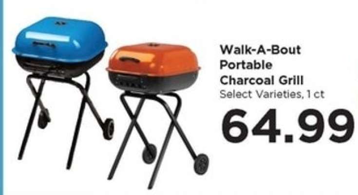 Walk-A-Bout Portable Charcoal Grill