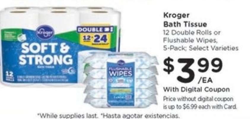 Kroger Bath Tissue