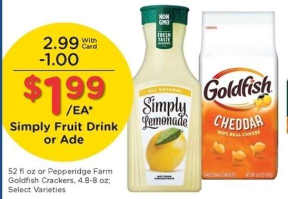 Simply Fruit Drink or Ade