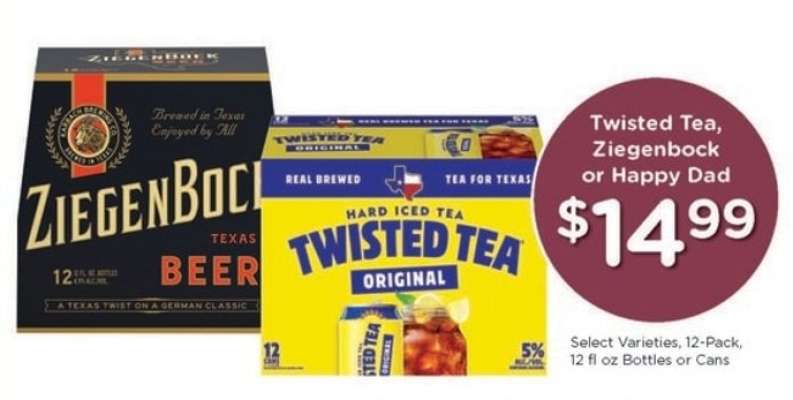Twisted Tea, Ziegenbock or Happy Dad