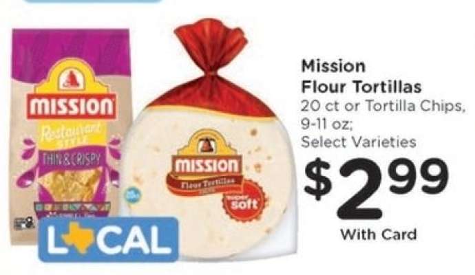 Mission Flour Tortillas