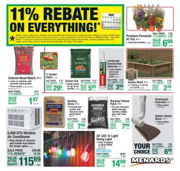 Menards Flyer - 05/21/2026 - 05/31/2026.