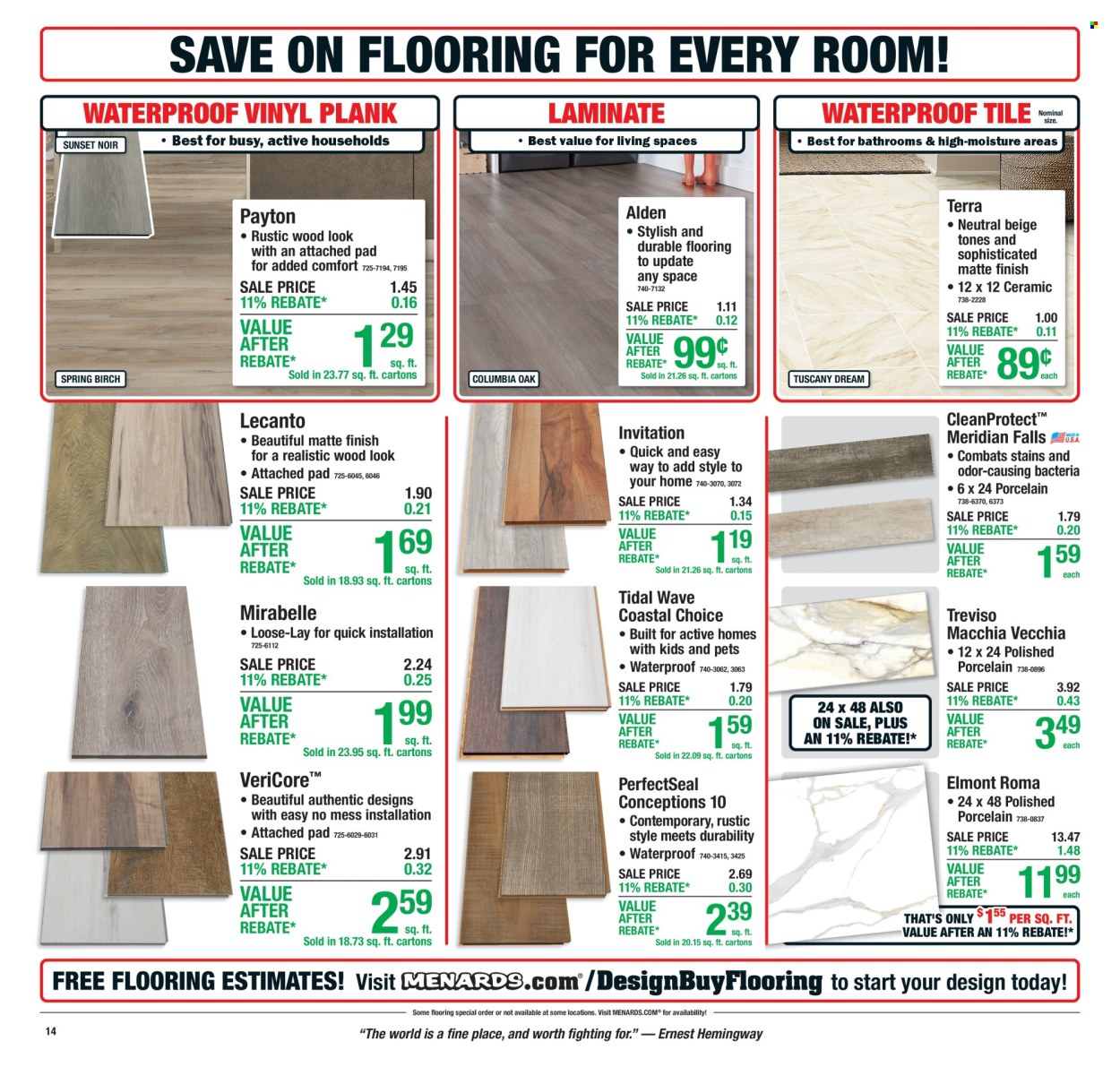 Menards ad - 05/21/2026 - 05/31/2026. Page 18