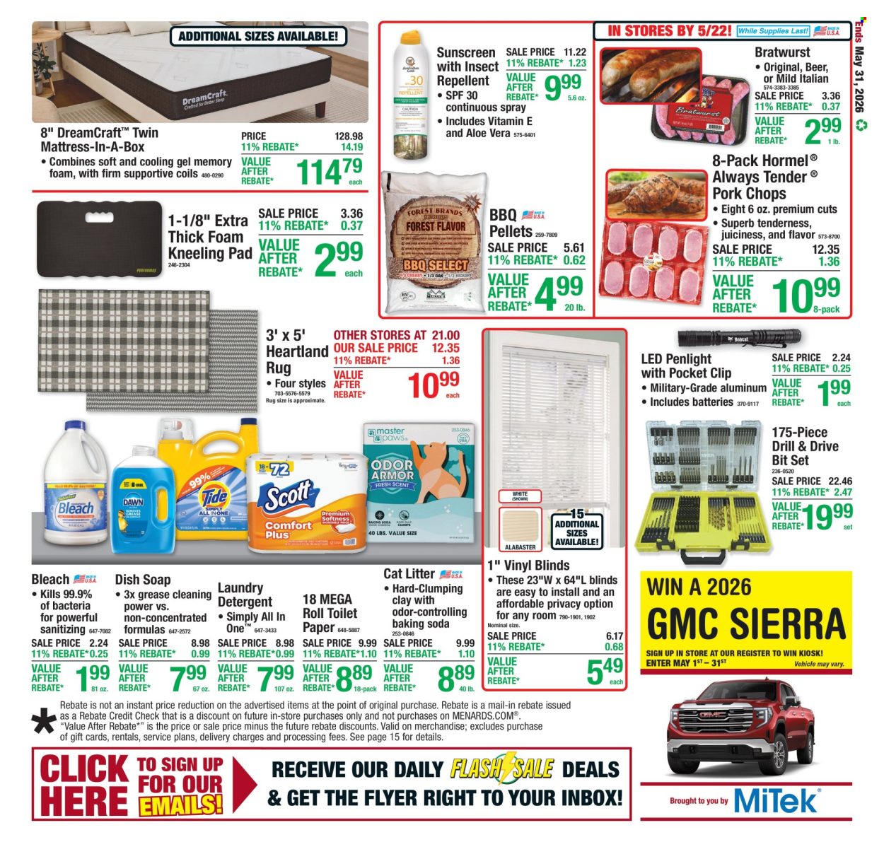 Menards ad - 05/21/2026 - 05/31/2026. Page 22