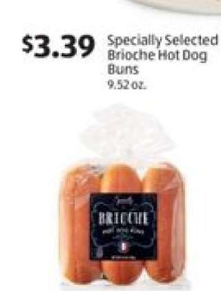 Specially Selected Brioche Hot Dog Buns