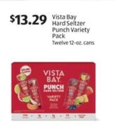 Vista Bay Hard Seltzer Punch Variety Pack