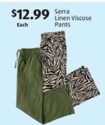 Serra Linen Viscose Pants