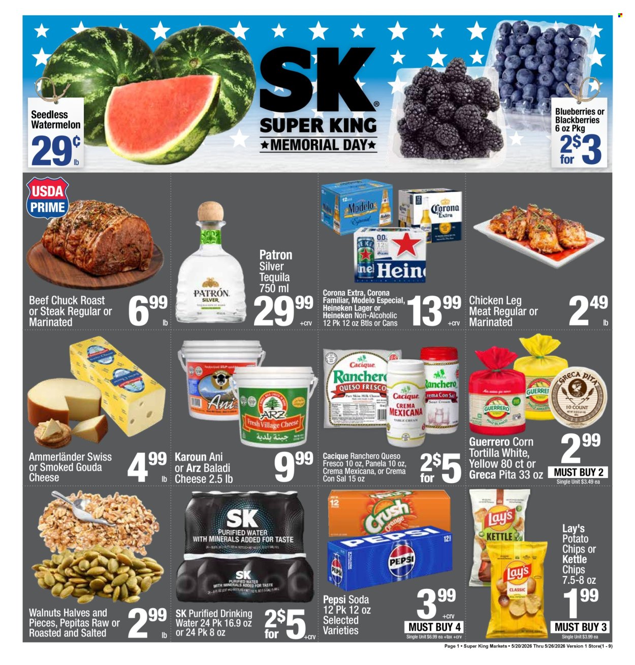 Super King Markets ad - 05/20/2026 - 05/26/2026. Page 1