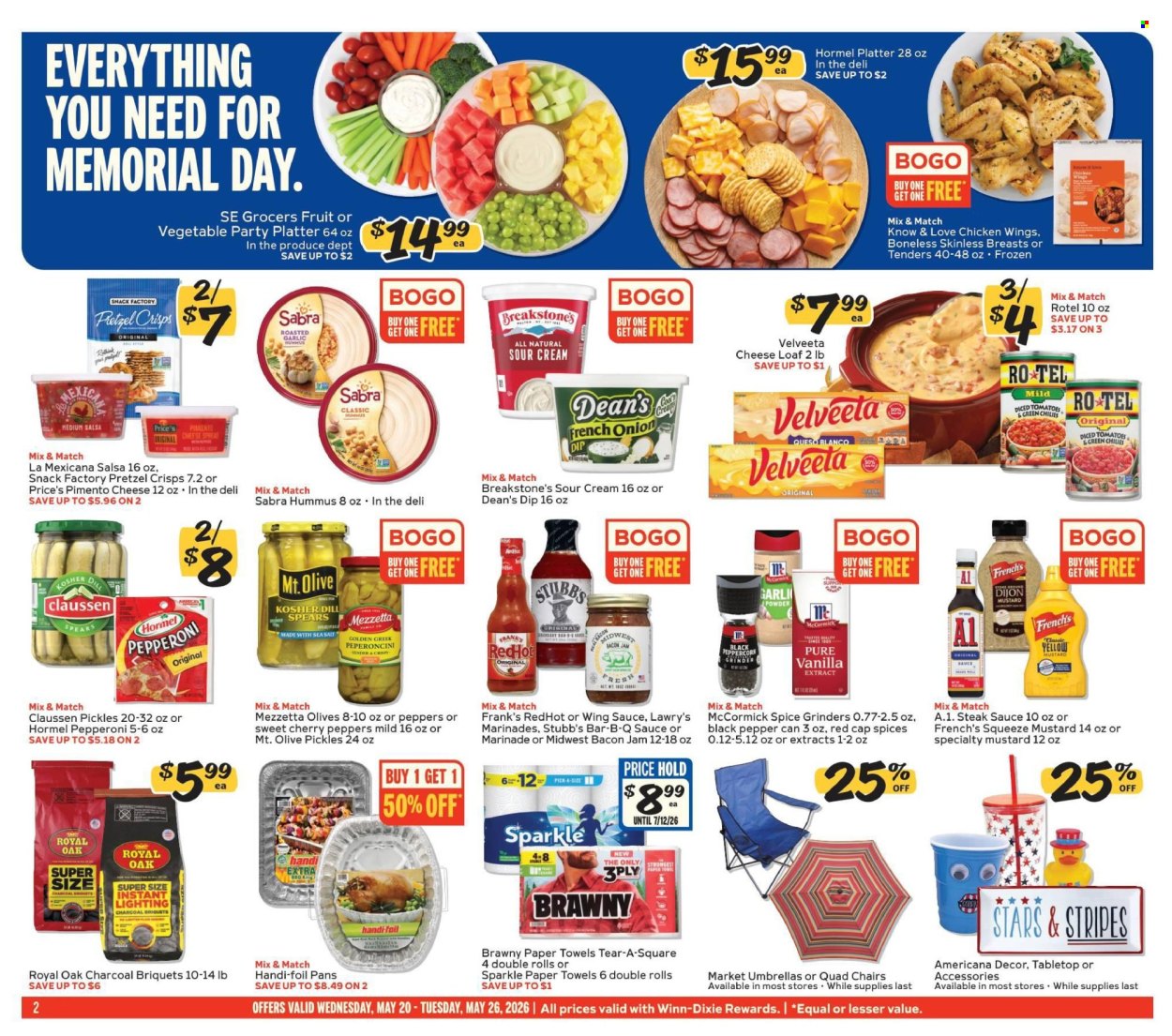 Winn Dixie ad - 05/20/2026 - 05/26/2026. Page 2