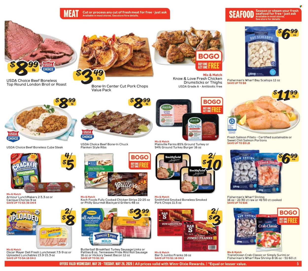 Winn Dixie ad - 05/20/2026 - 05/26/2026. Page 5