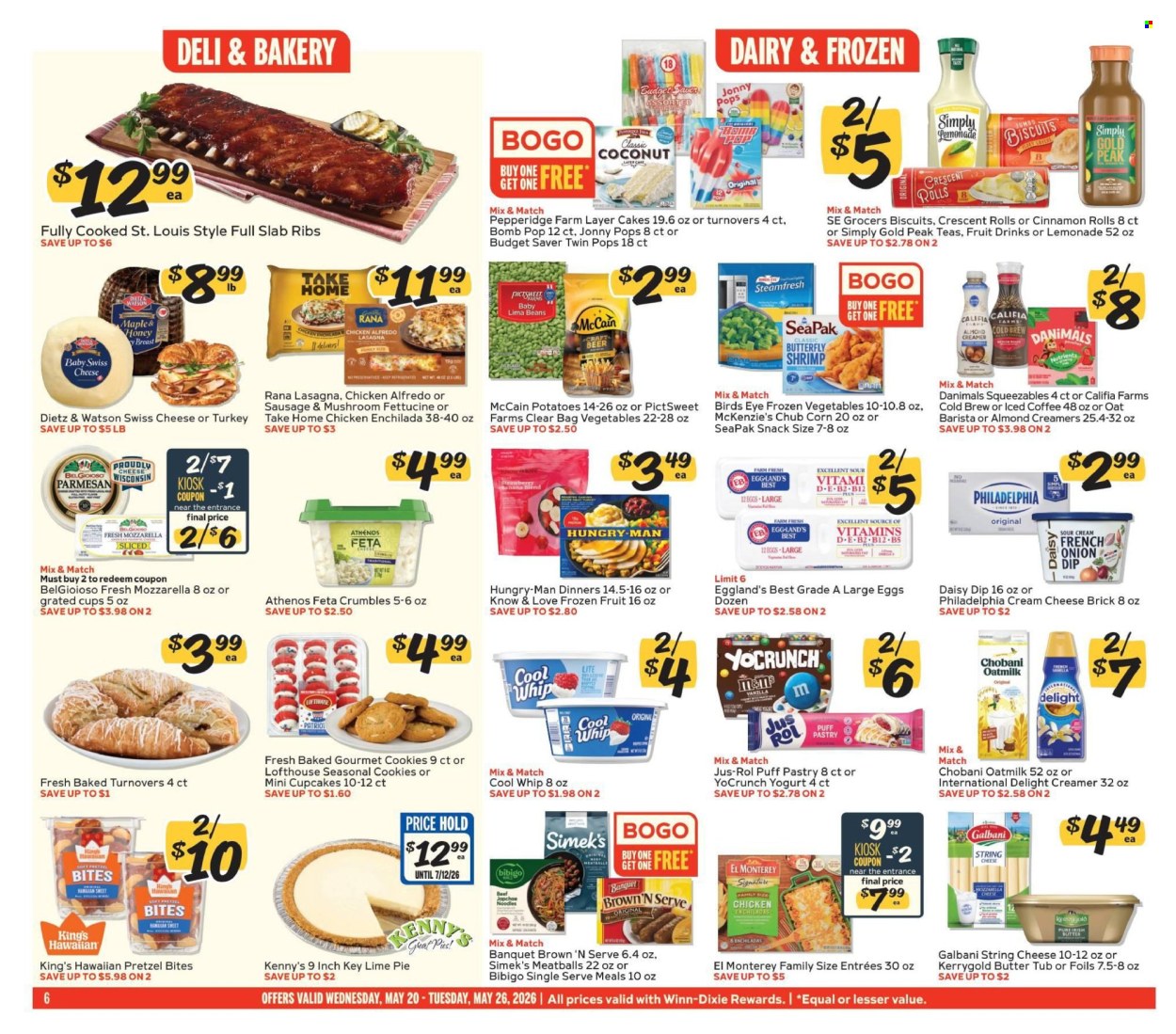 Winn Dixie ad - 05/20/2026 - 05/26/2026. Page 6