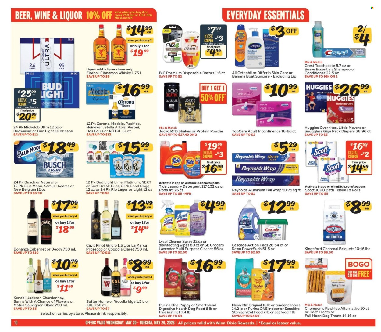 Winn Dixie ad - 05/20/2026 - 05/26/2026. Page 10