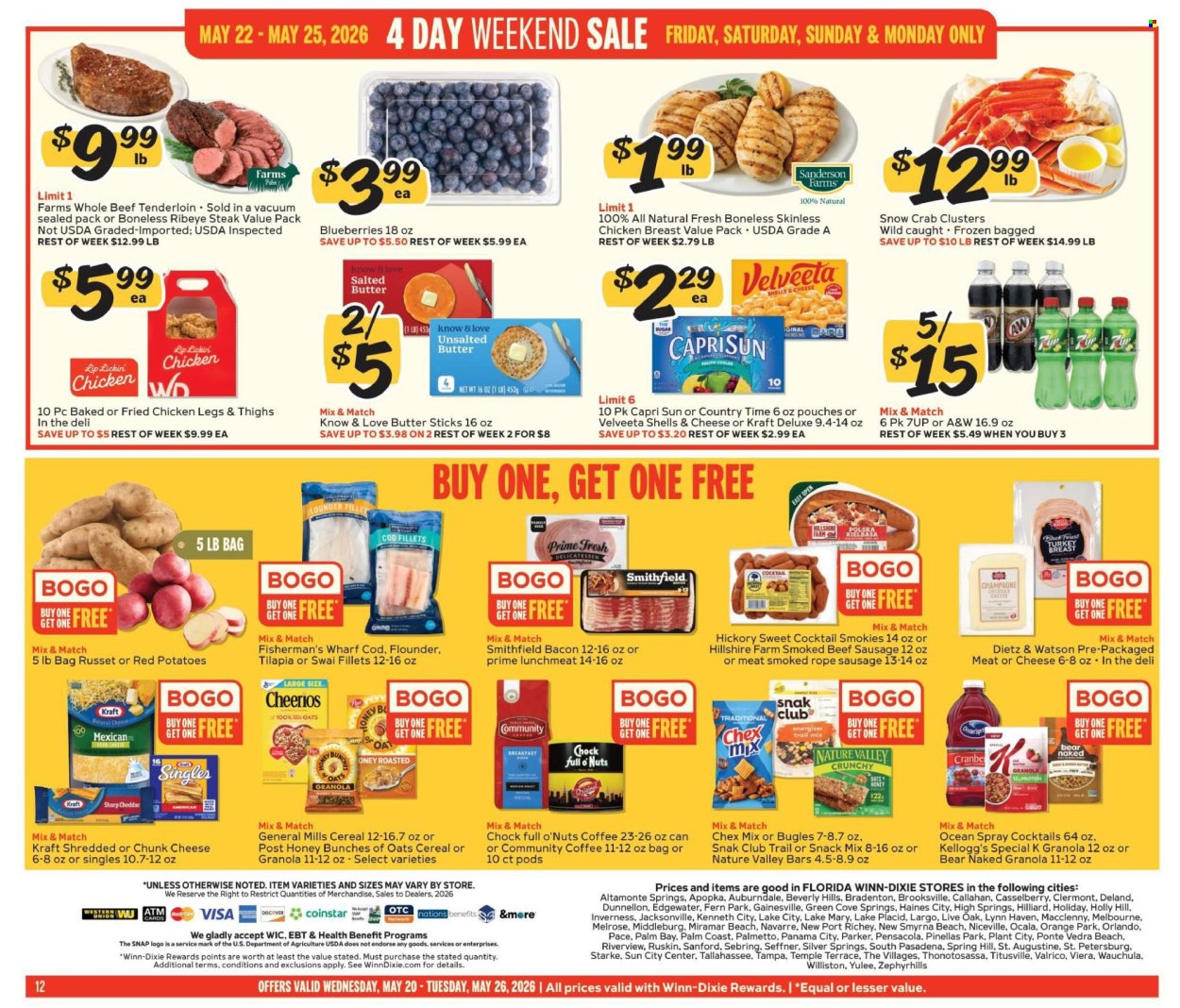 Winn Dixie ad - 05/20/2026 - 05/26/2026. Page 12