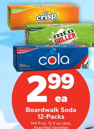 Boardwalk Soda 12-Packs