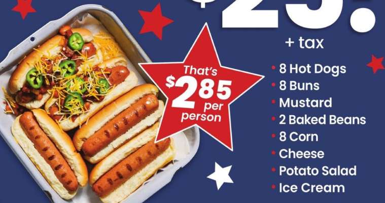 Hot Dog Meal