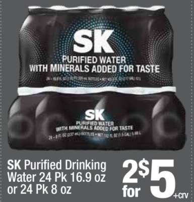 SK Purified Drinking Water