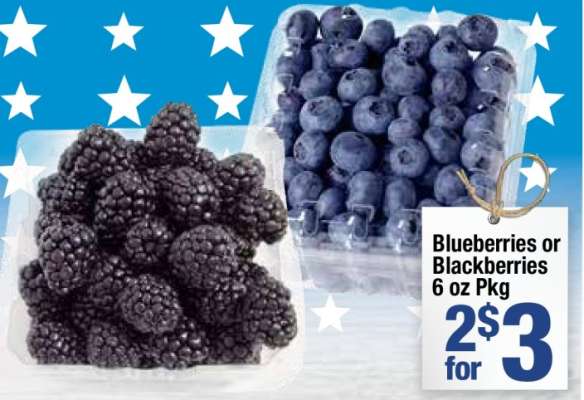 Blueberries or Blackberries