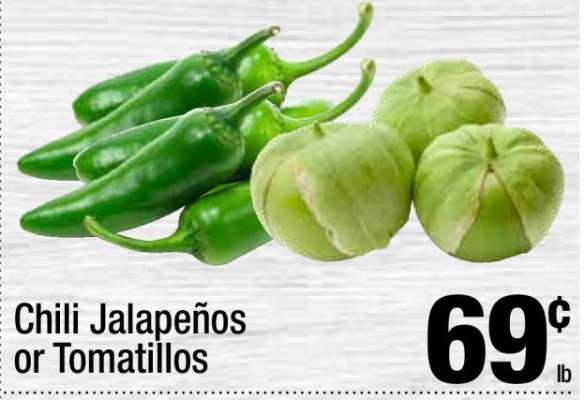 Chili Jalapeños or Tomatillos
