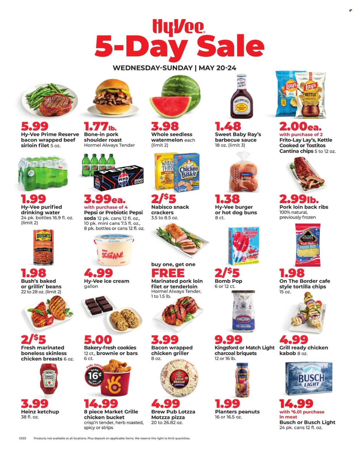 Hy-Vee ad - 05/20/2026 - 05/24/2026. Page 1