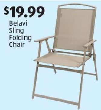 Belavi Sling Folding Chair
