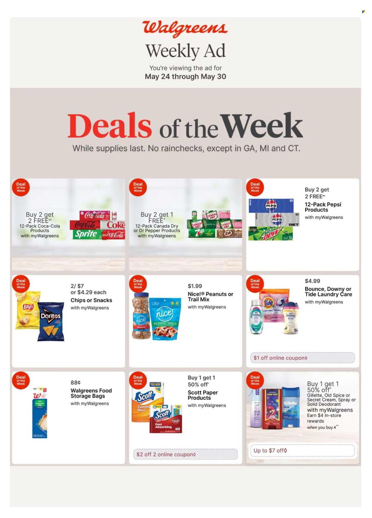 Walgreens ad - 05/24/2026 - 05/30/2026. Page 1