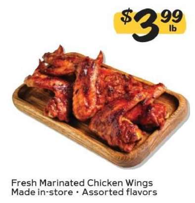 Fresh Marinated Chicken Wings