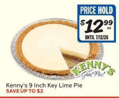 Kenny's 9 Inch Key Lime Pie