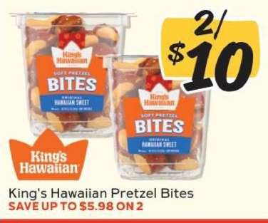 King’s Hawaiian pretzel bites