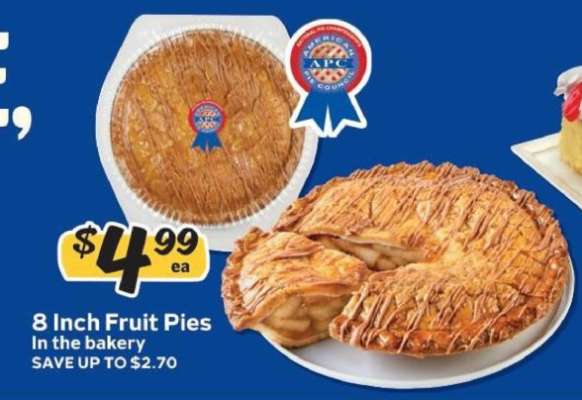 8 Inch Fruit Pies