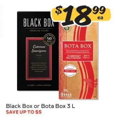 Black Box or Bota Box 3 L