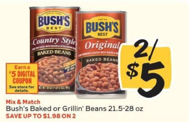 Bush's Baked or Grillin' Beans