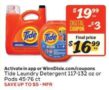 Tide Laundry Detergent