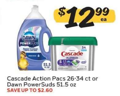 Cascade Action Pacs or Dawn PowerSuds
