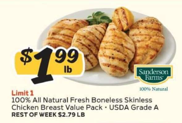 Sanderson Farms Chicken Breast