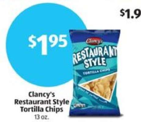 Clancy's Restaurant Style Tortilla Chips