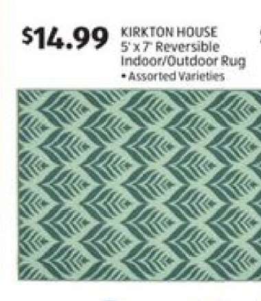 KIRKTON HOUSE 5' x 7' Reversible Indoor/Outdoor Rug