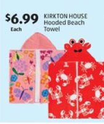 KIRKTON HOUSE Hooded Beach Towel