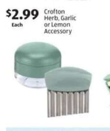 Crofton Herb, Garlic or Lemon Accessory